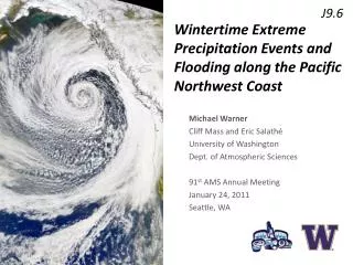 Wintertime Extreme Precipitation Events and Flooding along the Pacific Northwest Coast