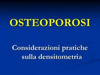 osteoporosi