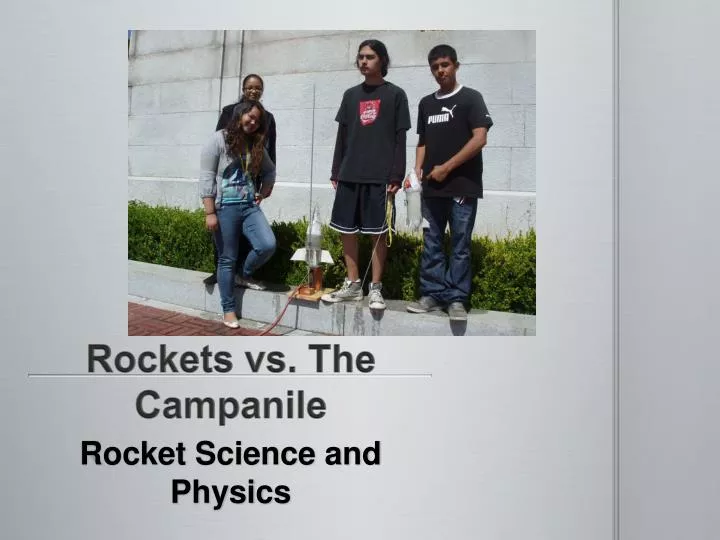 rockets vs the campanile