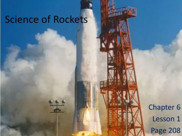 science of rockets