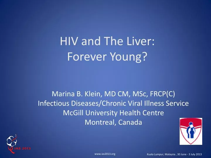 hiv and the liver forever y oung