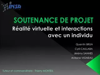 soutenance de projet