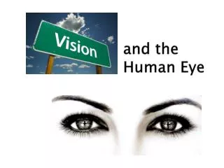 and the Human Eye