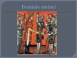 feodale stelsel