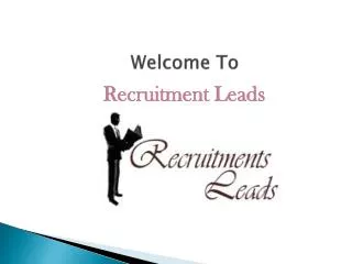 Recruitment Leads