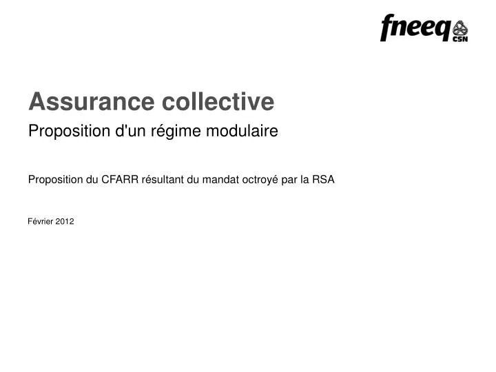 assurance collective
