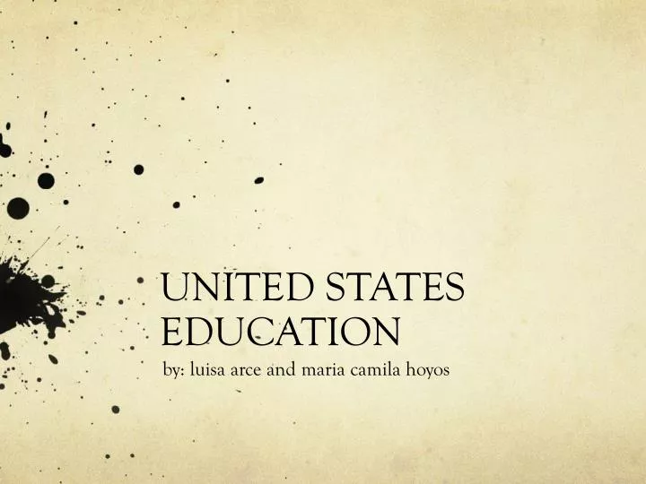 united states education