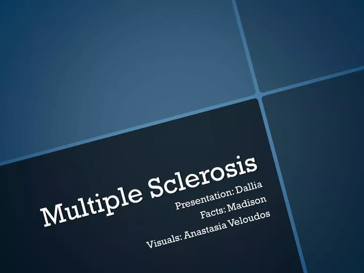 multiple sclerosis