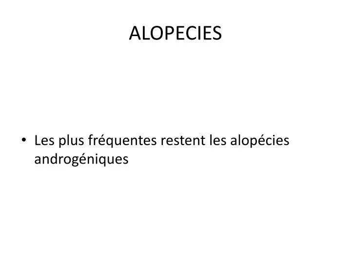 alopecies