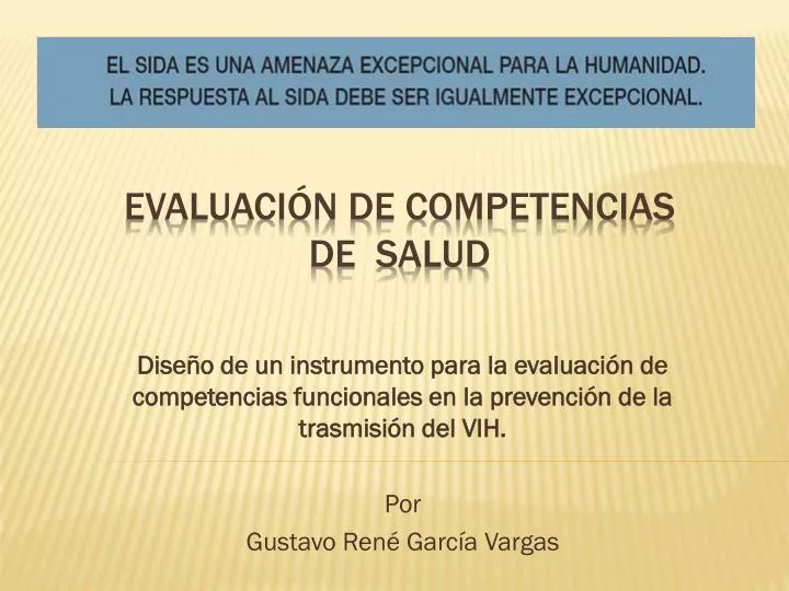 evaluaci n de competencias de salud