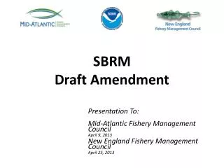 SBRM Draft Amendment