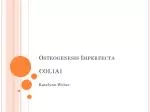 Osteogenesis Imperfecta COL1A1 - slide 1