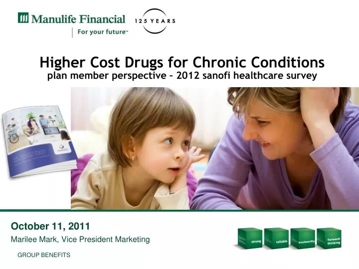 higher cost drugs for chronic conditions plan member perspective 2012 sanofi healthcare survey