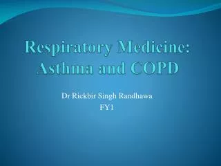 PPT - ASTHMA AND COPD PowerPoint Presentation, Free Download - ID:1988928