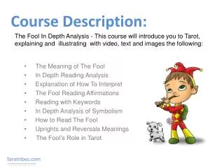 Course Description: