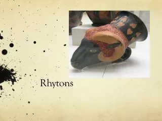 Rhytons