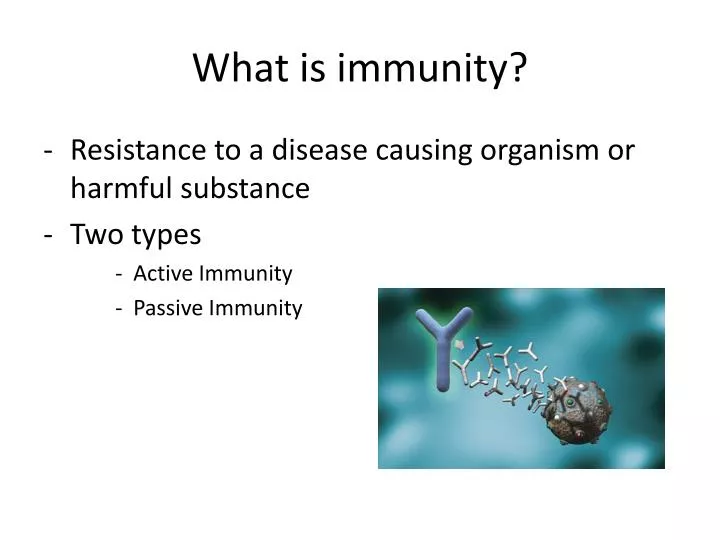 what is immunity