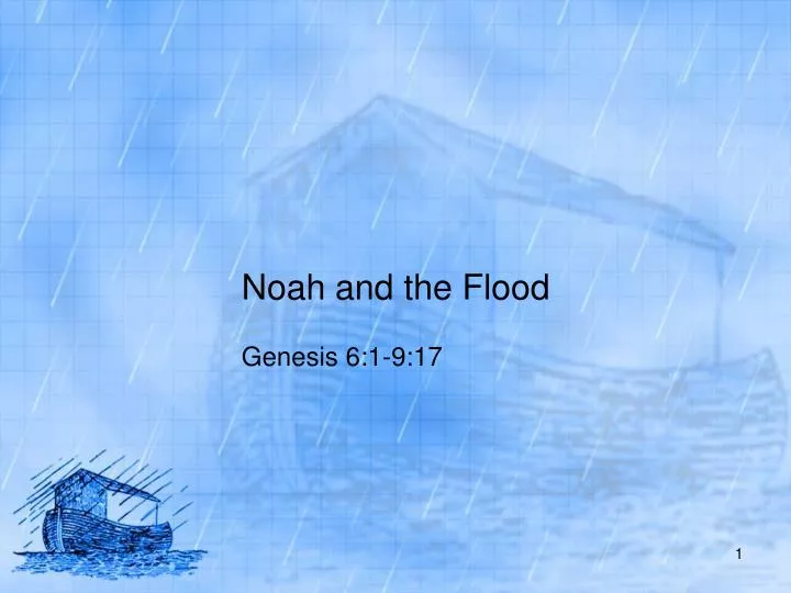 noah and the flood