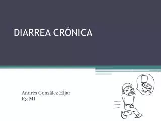 diarrea cr nica