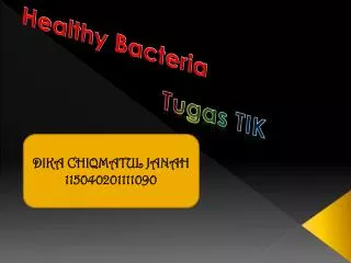 Healthy Bacteria