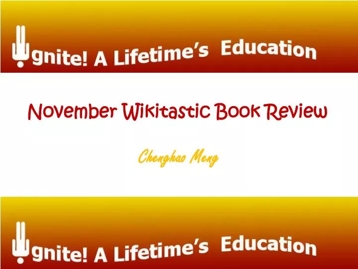 november wikitastic book review