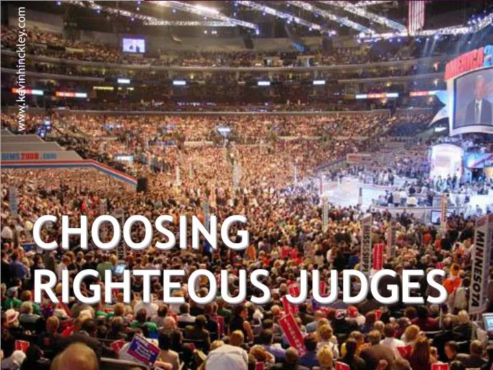 choosing righteous judges