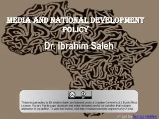 Media and National Development Policy