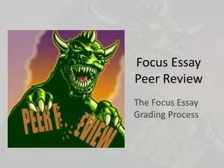 Focus Essay Peer Review