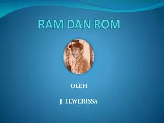 ram dan rom