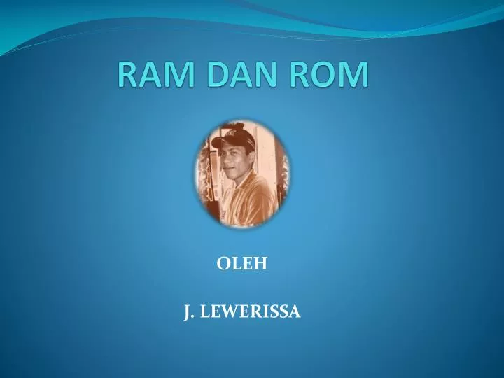 ram dan rom