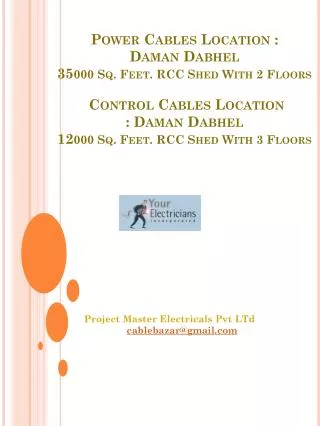 Project Master Electricals Pvt LTd cablebazar@gmail.com