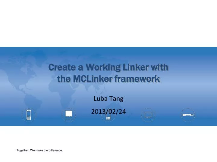 create a working linker with the mclinker framework