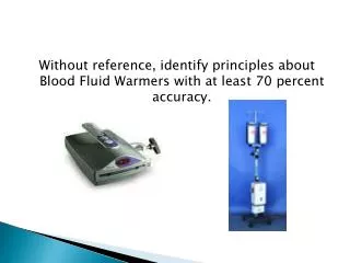 Blood Fluid Warmers