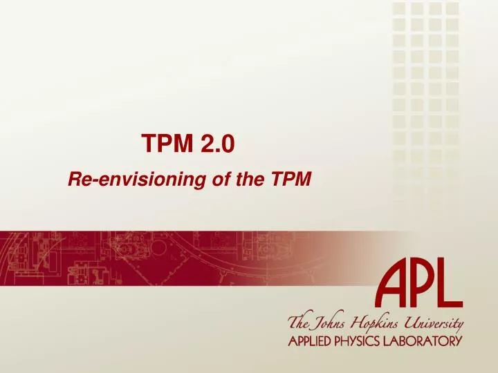 tpm 2 0