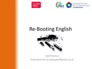 Re-Booting English