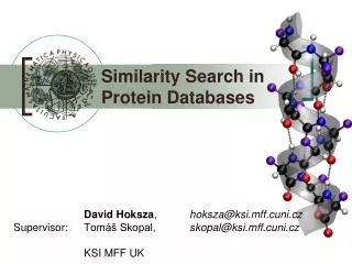 Similarity Search in 	 Protein Databases