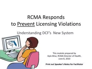RCMA Responds to Prevent Licensing Violations