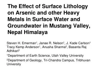 Dominant Paradigm for Arsenic Contamination of Groundwater in South Asia