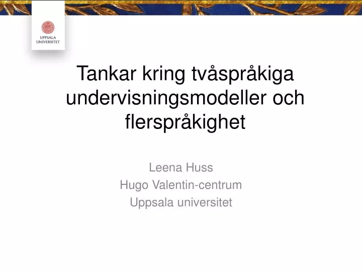 tankar kring tv spr kiga undervisningsmodeller och flerspr kighet