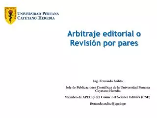 arbitraje editorial o revisi n por pares