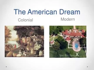 The American Dream