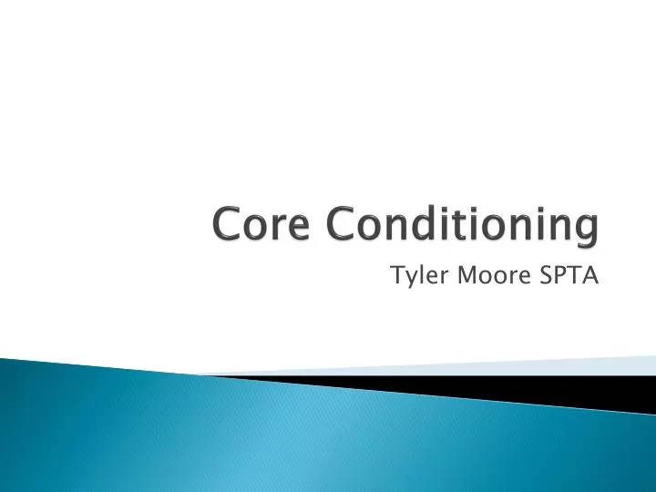 core conditioning