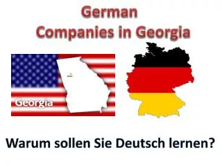 German Companies in Georgia