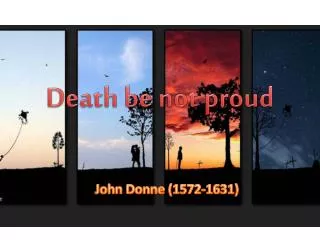 Death be not proud