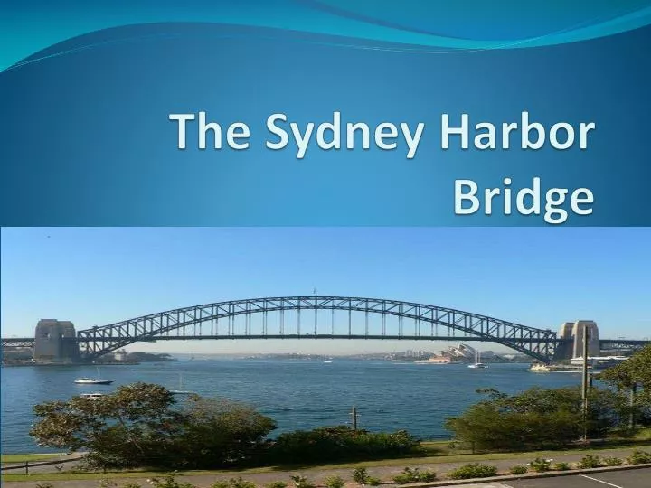 the sydney harbor bridge