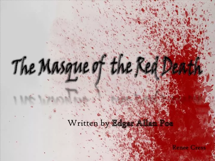 the masque of the red death