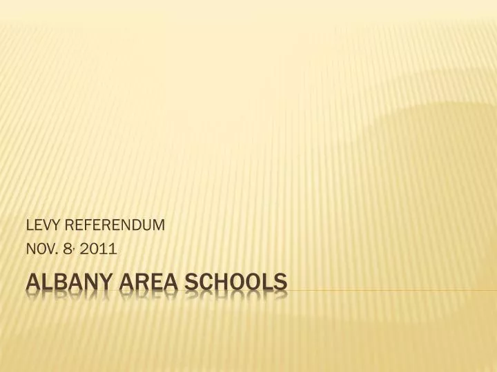 levy referendum nov 8 2011