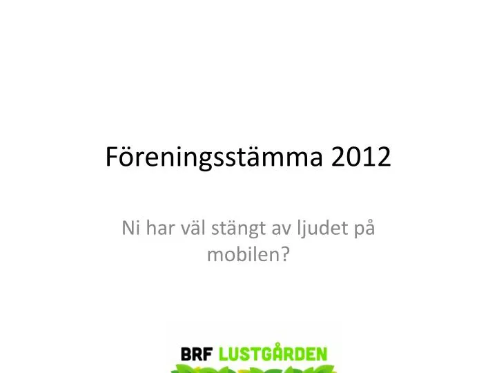 f reningsst mma 2012