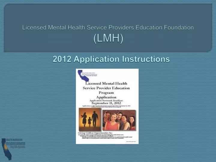 licensed mental health service providers education foundation lmh