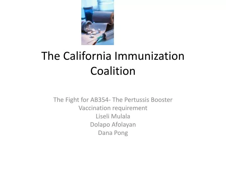 the california immunization coalition